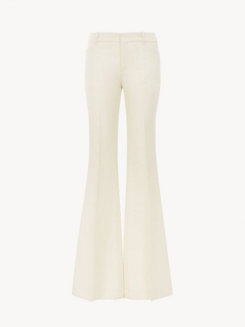 COCONUT MILK Chloe High-waisted Flare Suiting | CHE-SR14038