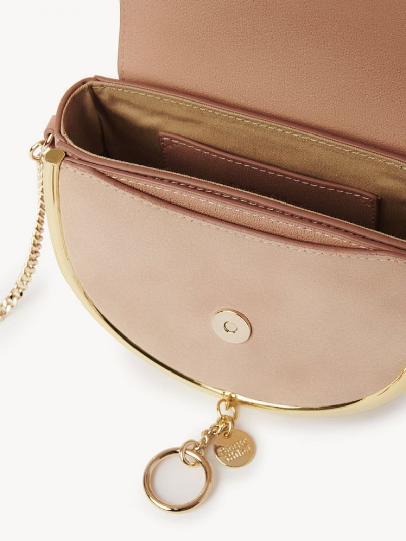 COFFEE PINK Chloe Mara Evening Crossbody Bags | CHE-SR14714