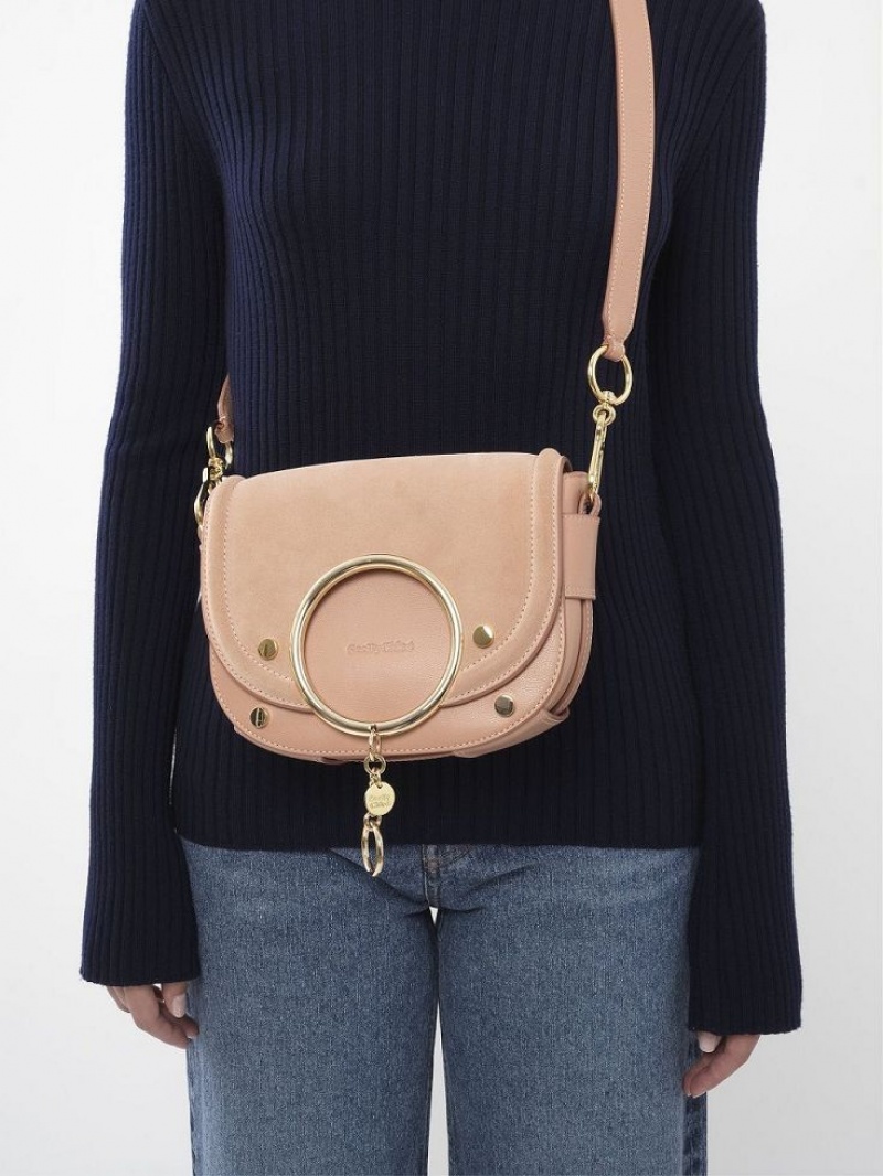 COFFEE PINK Chloe Mara Shoulder Bags | CHE-SR14620