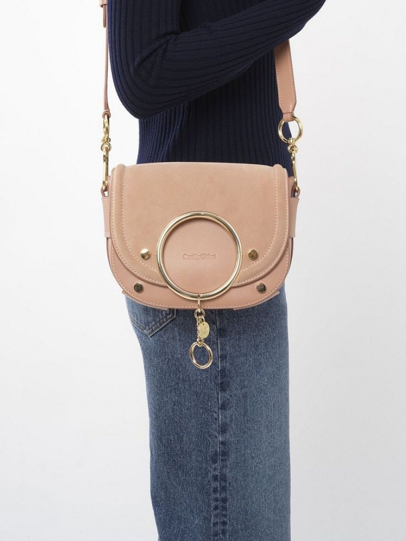 COFFEE PINK Chloe Mara Shoulder Bags | CHE-SR14620