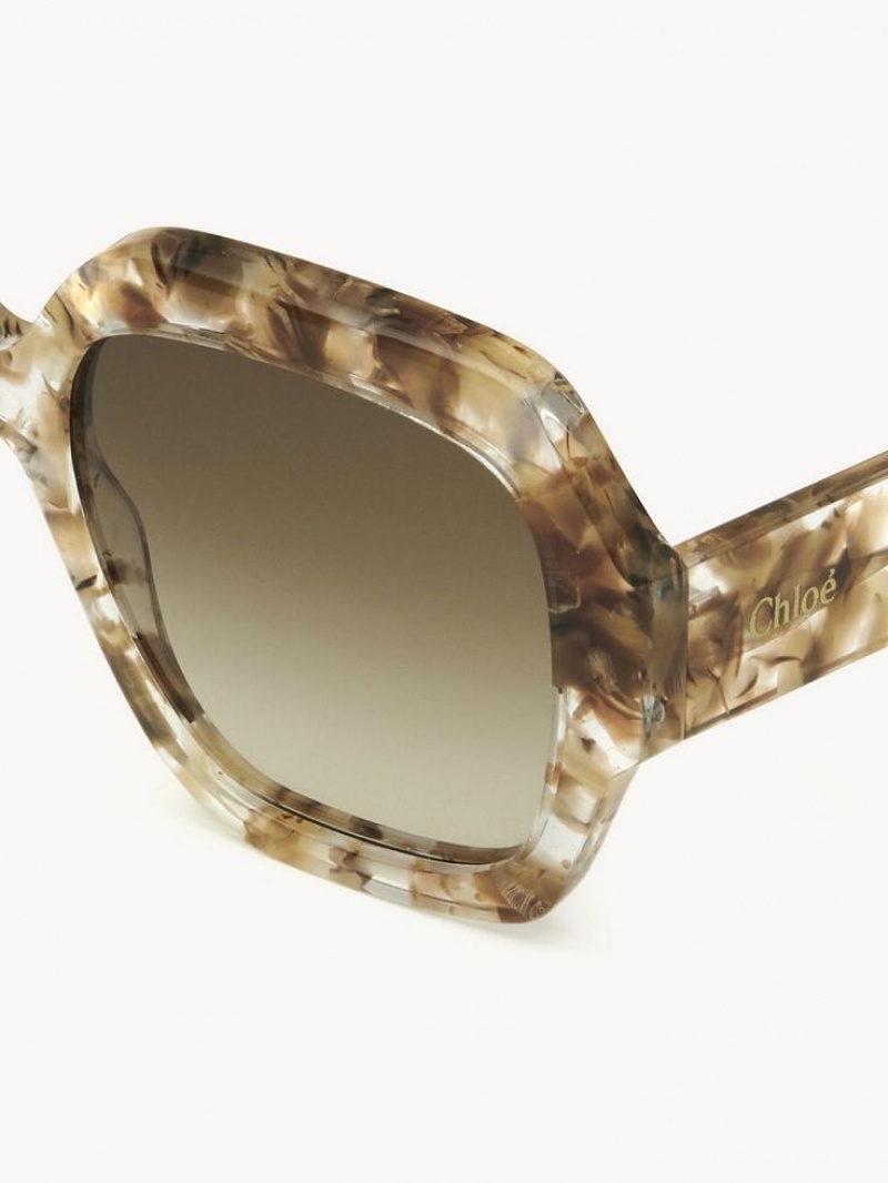 CRYSTAL BROWN Chloe Gayia Sunglasses | CHE-SR14575