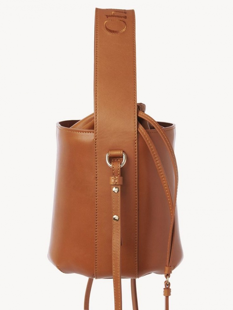 Caramel Chloe Sense Bucket Shoulder Bags | CHE-SR13417