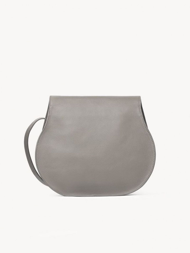 Cashmere Grey Chloe Marcie Medium Crossbody Bags | CHE-SR13471