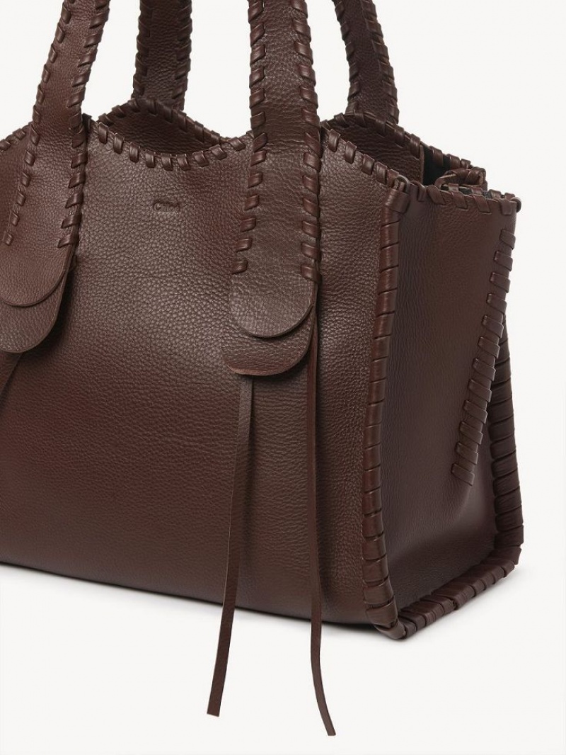 Chocolate Chloe Medium Mony Shoulder Bags | CHE-SR13435