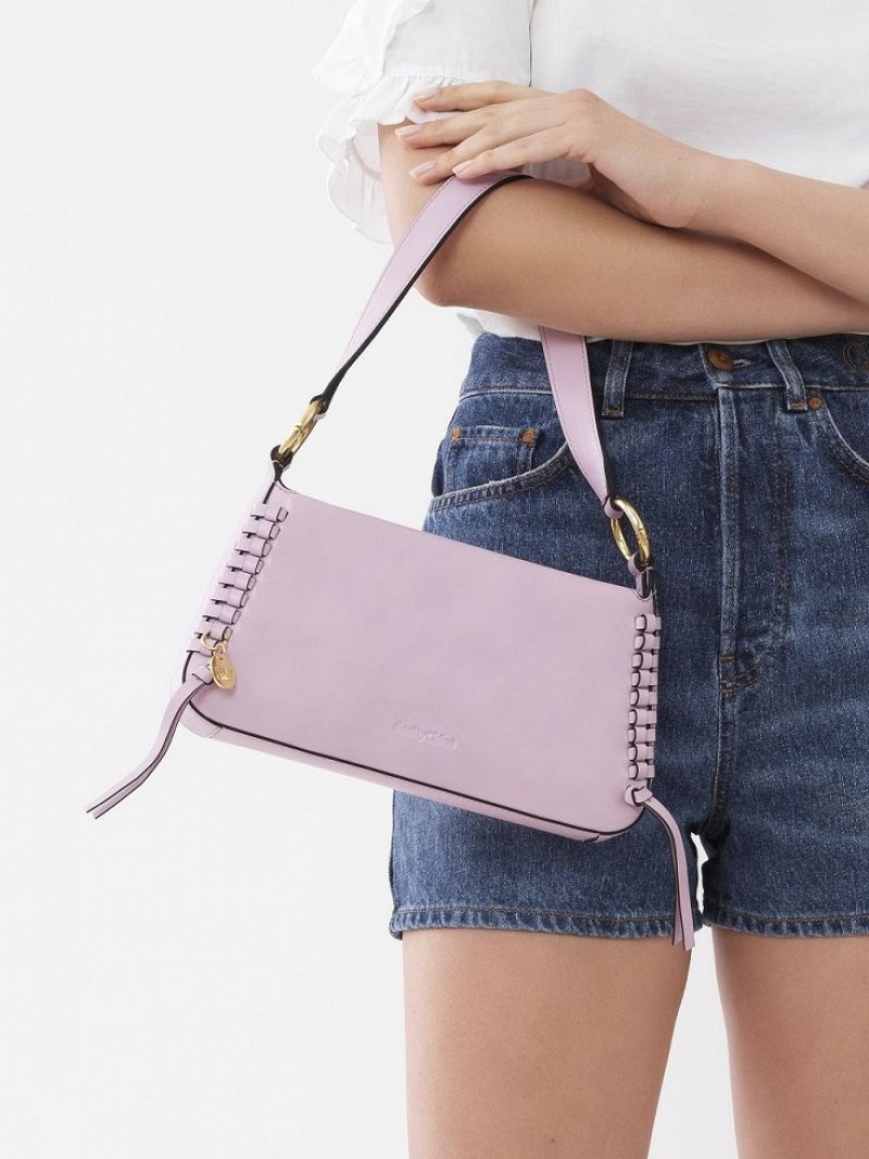 Creamy Lilac Chloe Tilda Uette Mini Bags | CHE-SR14740