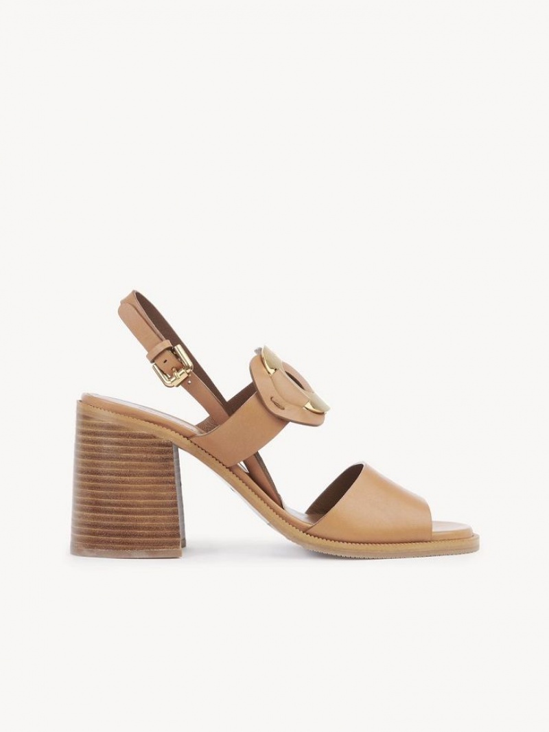 Cuoio Chloe Chany High-heel Sandals | CHE-SR14833