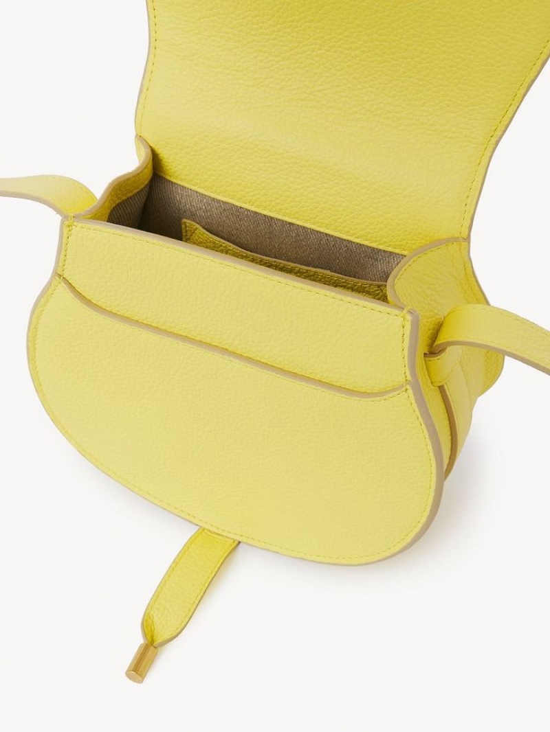 DAFFODIL YELLOW Chloe Marcie Small Crossbody Bags | CHE-SR13533