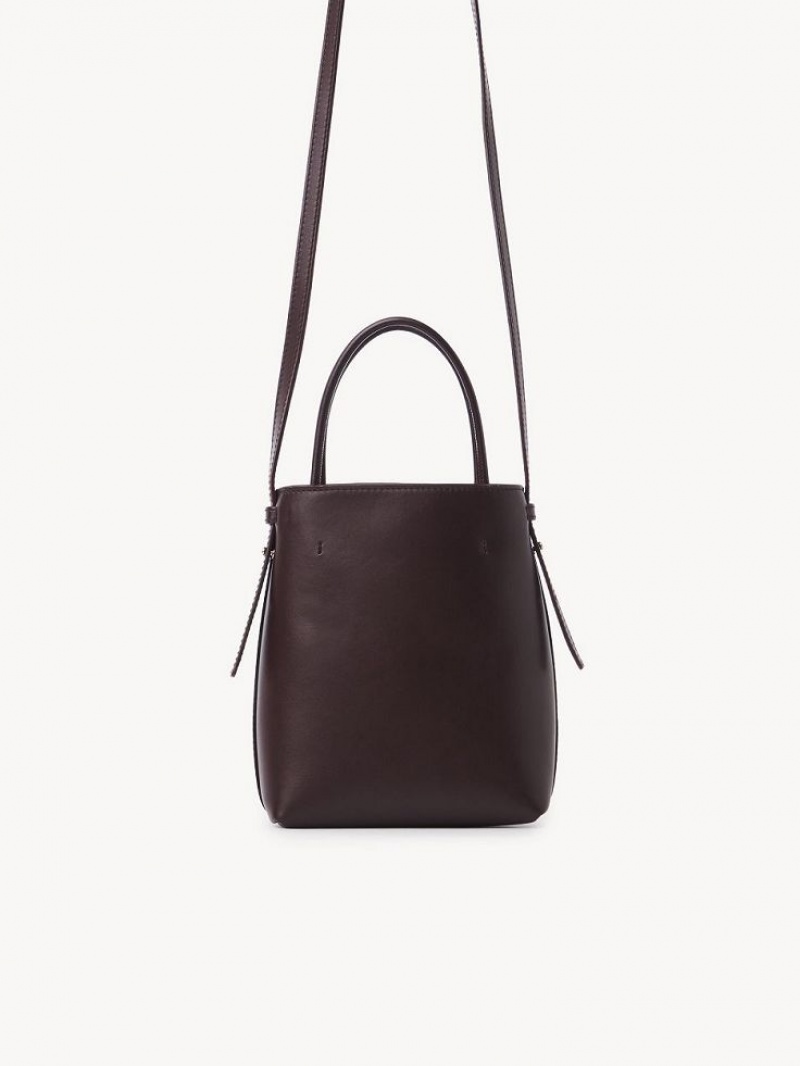 DEEP VIOLINE Chloe Sense Tote Mini Bags | CHE-SR13735