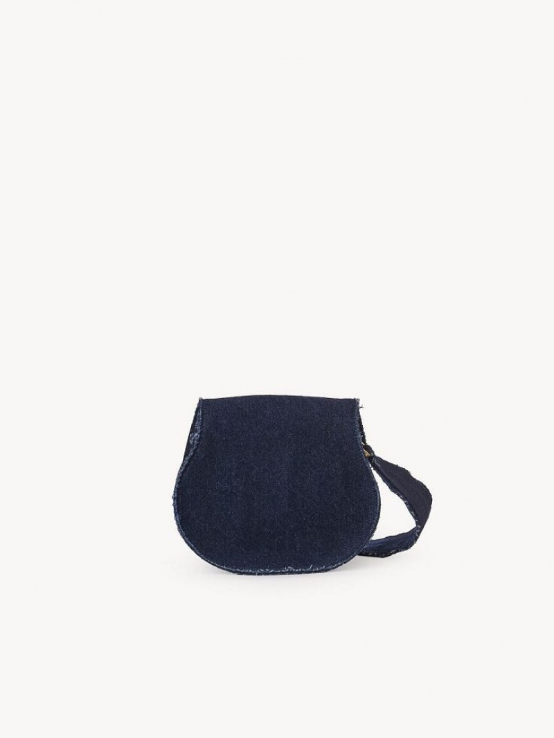 Denim Chloe Marcie Small Crossbody Bags | CHE-SR13580