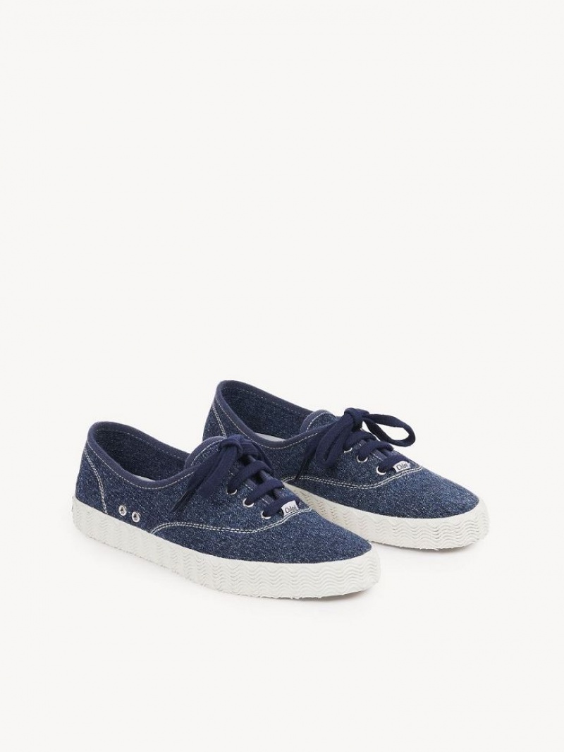 Denim Chloe Robyn Sneakers | CHE-SR14190