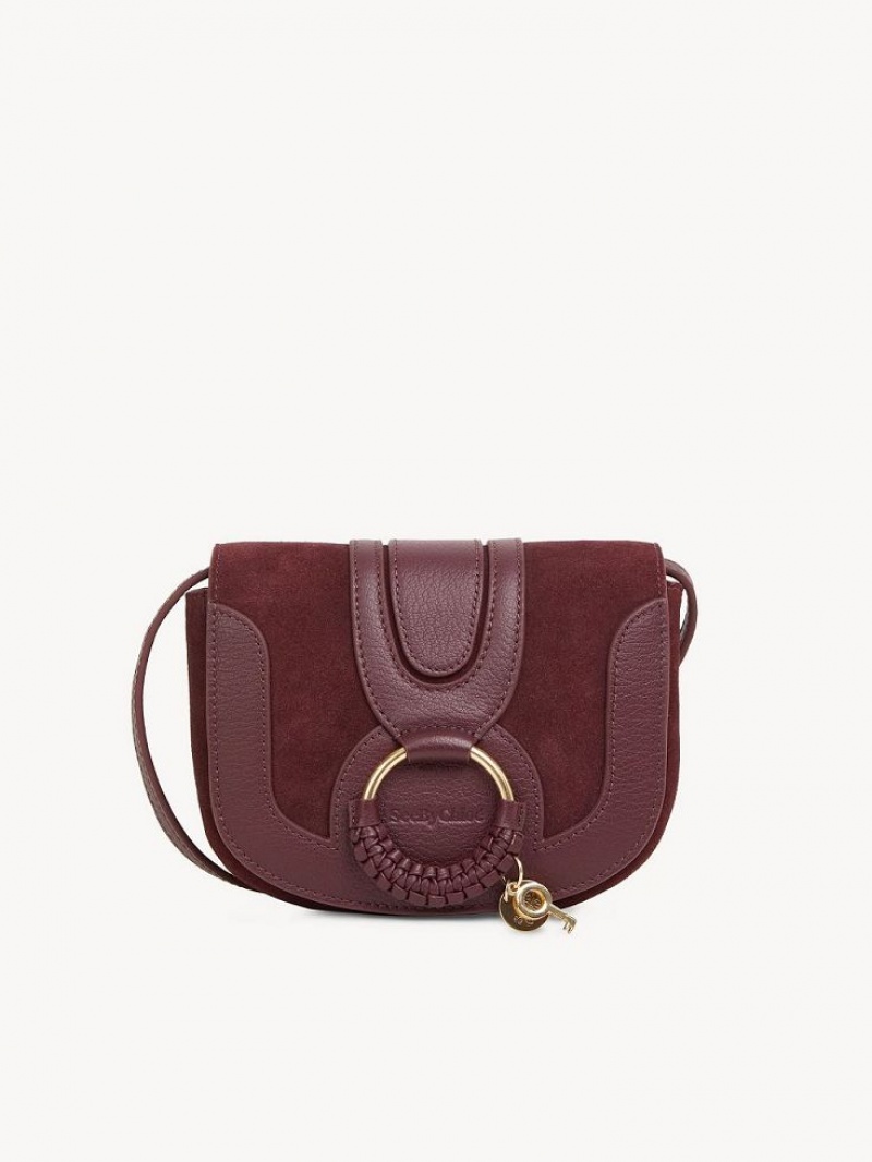 Dusky Brown Chloe Hana Mini Shoulder Bags | CHE-SR14586