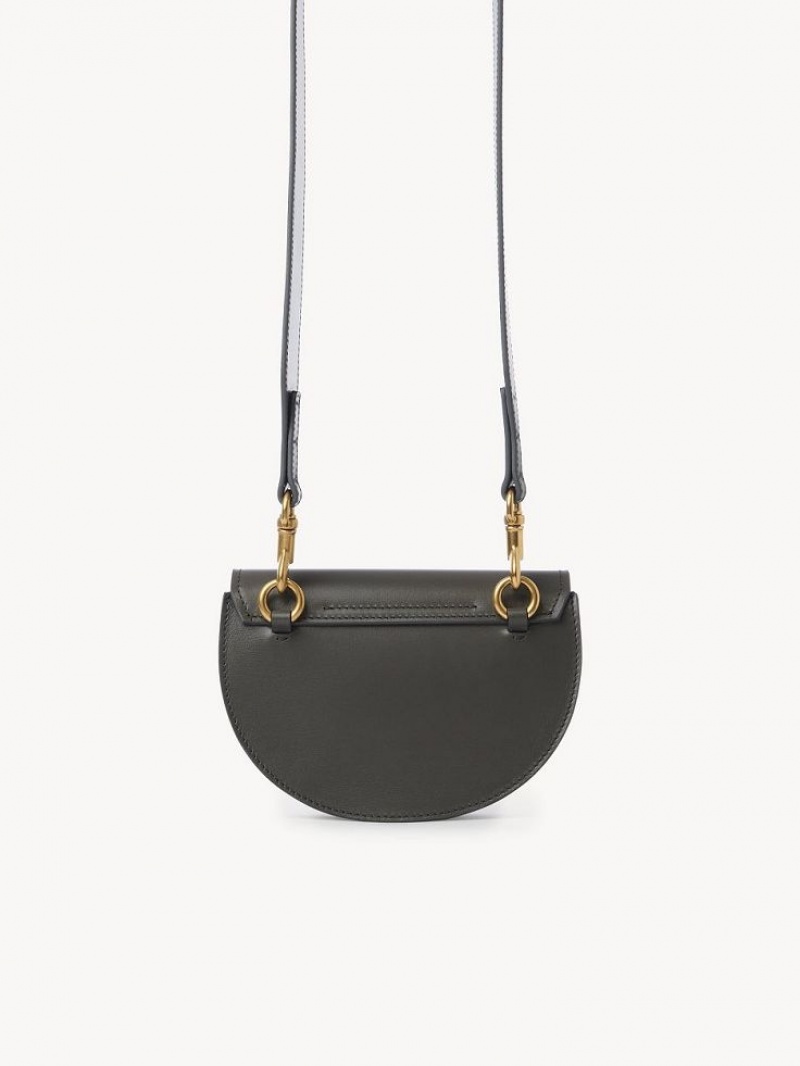 Elephant Grey Chloe Marcie Flap Mini Bags | CHE-SR13711