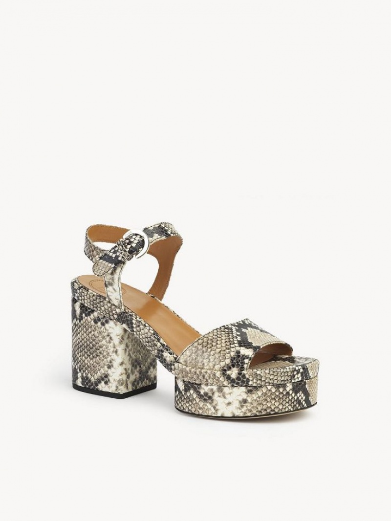 Eternal Grey Chloe Odina High-heel Sandals | CHE-SR14172