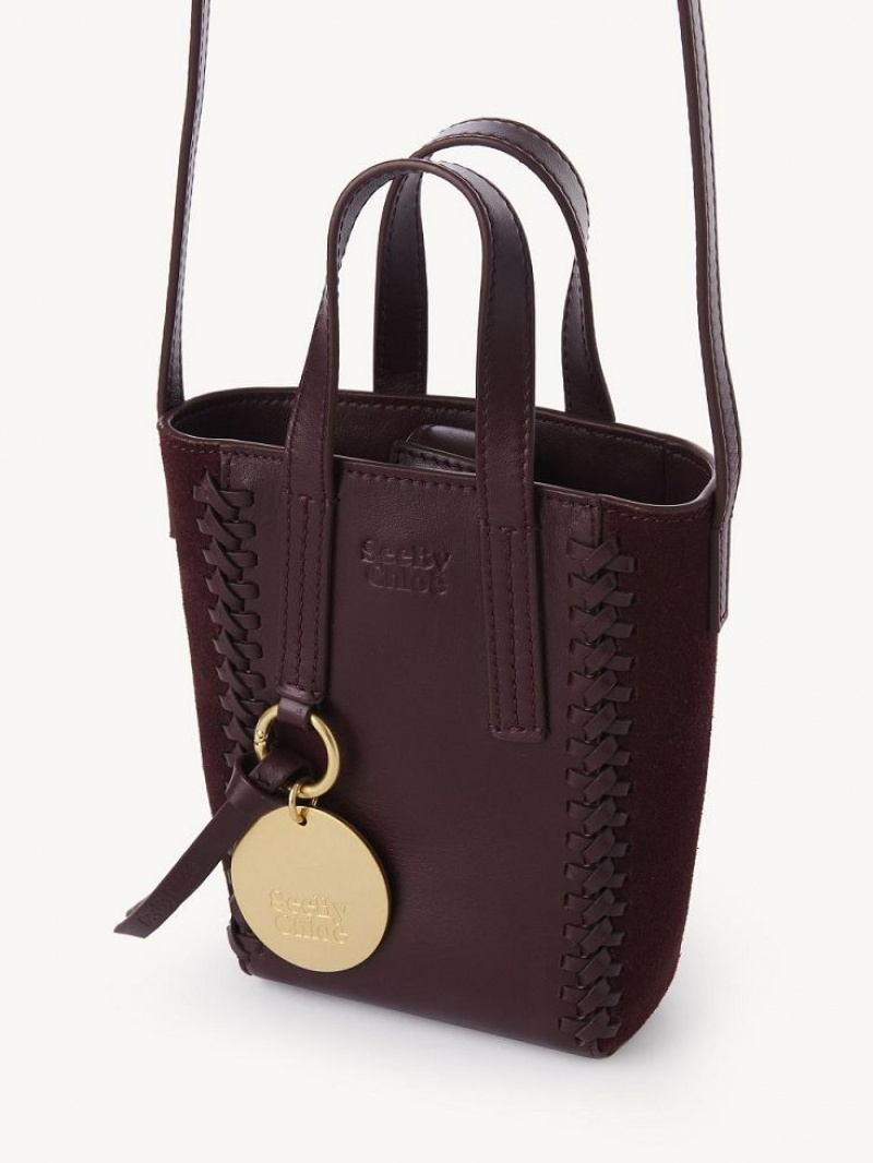 FULL VIOLINE Chloe Tilda Mini Tote Bags | CHE-SR14706