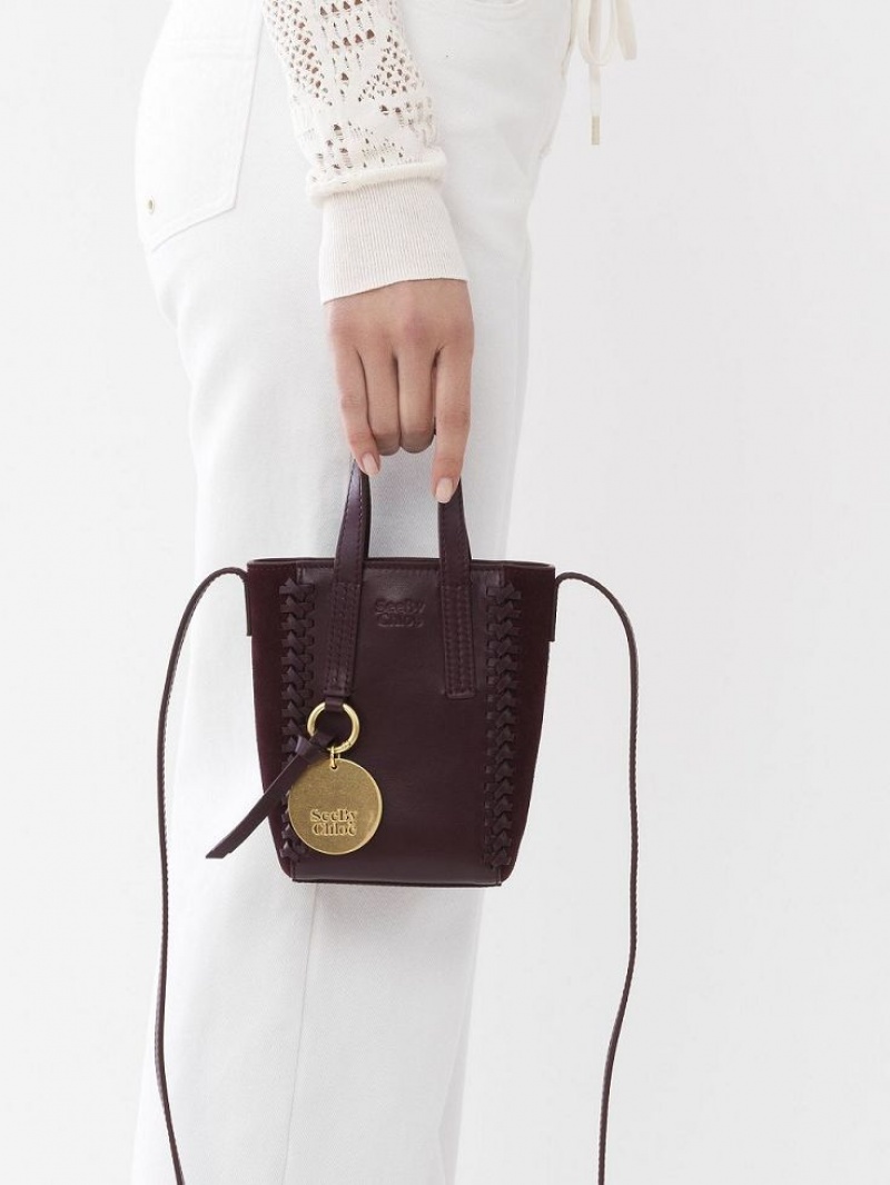 FULL VIOLINE Chloe Tilda Tote Mini Bags | CHE-SR14750