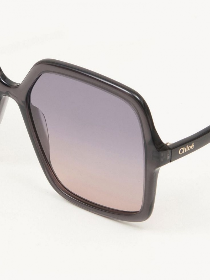 Grey Chloe Zelie Sunglasses | CHE-SR14561