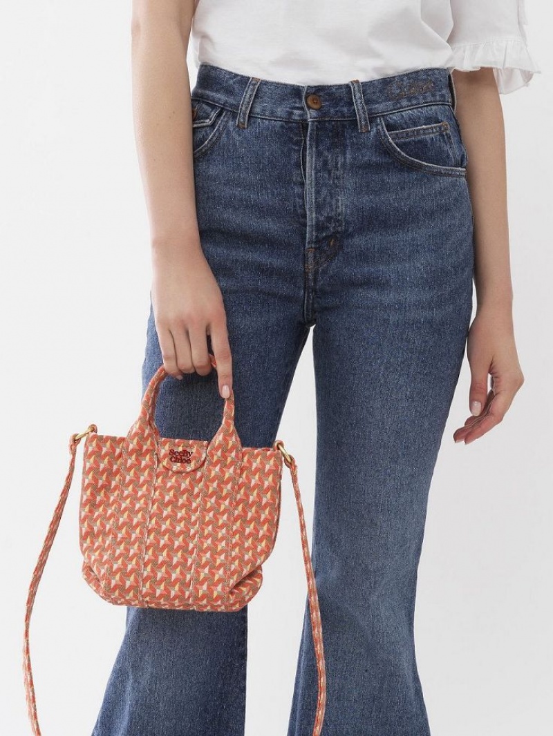 HAPPY ORANGE Chloe Laetizia Mini Shoulder Bags | CHE-SR14626