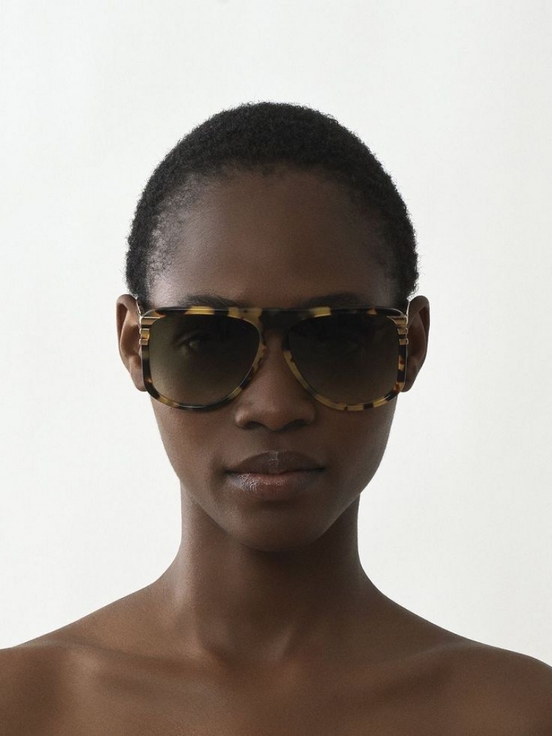 Havana Chloe West Sunglasses | CHE-SR14565