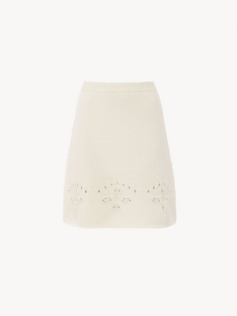 Iconic Milk Chloe A-line Mini Skirts | CHE-SR14074