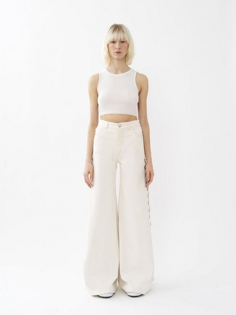 Iconic Milk Chloe Cropped Knitwear | CHE-SR13938