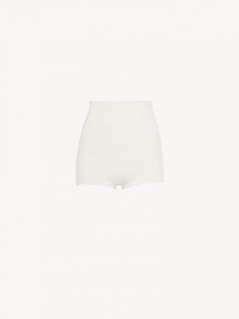 Iconic Milk Chloe High-waisted Mini Shorts Knitwear | CHE-SR13923