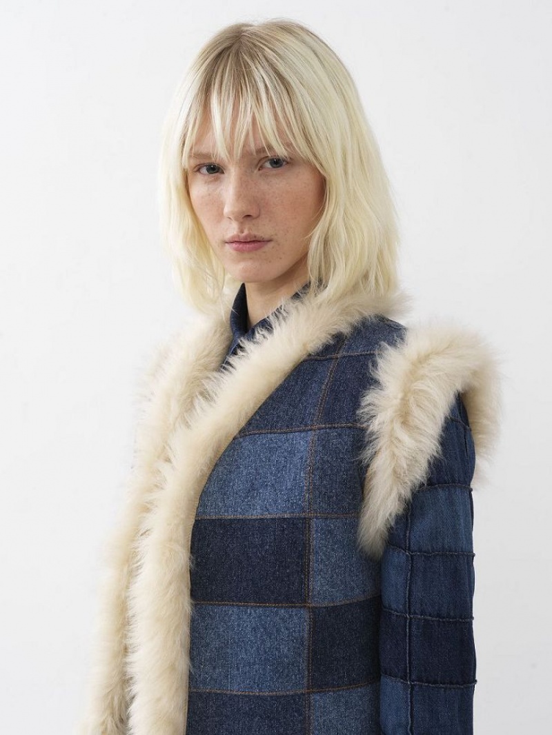 Iconic Milk Chloe Reversible Gilet Jackets | CHE-SR13807