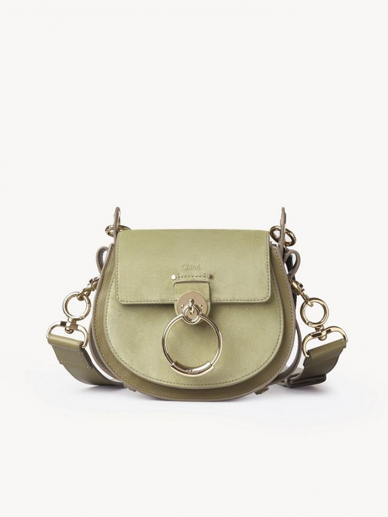 LICHEN GREEN Chloe Small Tess Crossbody Bags | CHE-SR13551