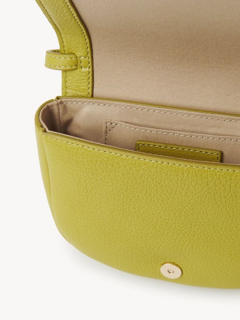 LIGHT OLIVE Chloe Hana Mini Shoulder Bags | CHE-SR14616