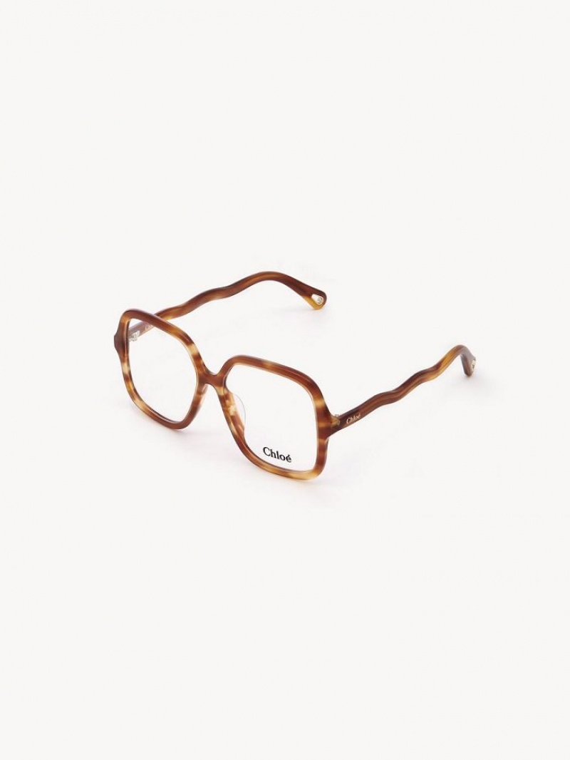 Light Havana Chloe Zelie Eyeglasses | CHE-SR14585