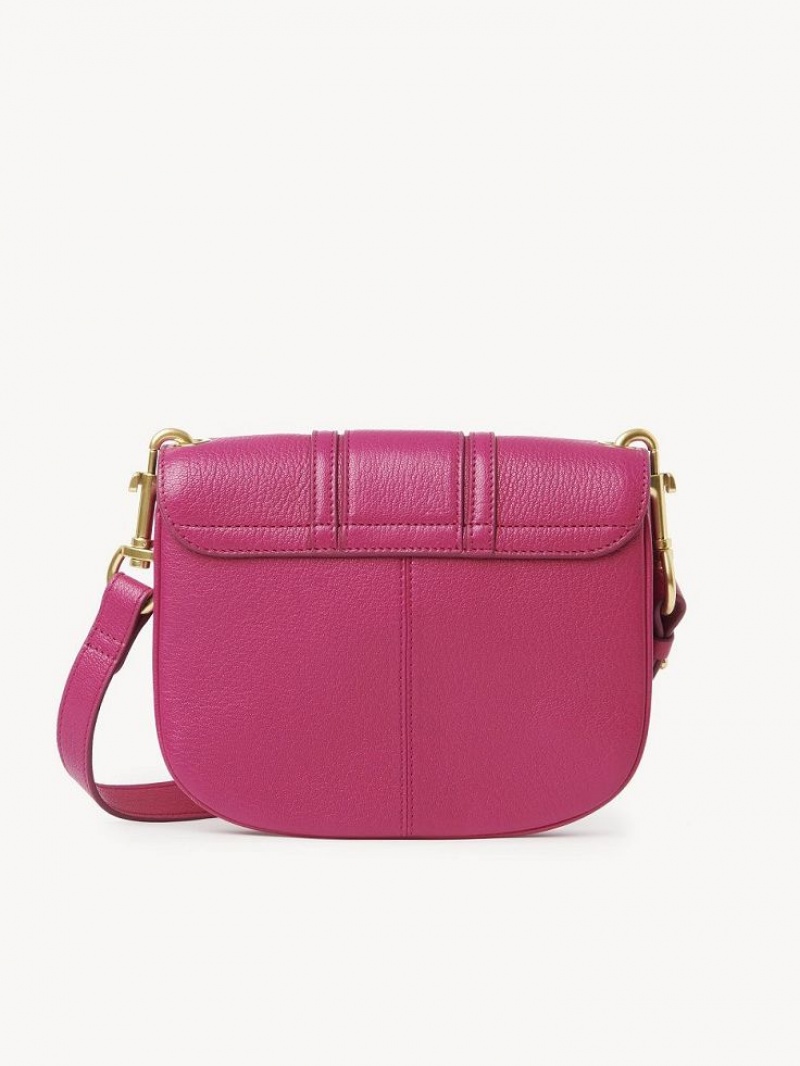 MAGNETIC PINK Chloe Hana Shoulder Bags | CHE-SR14615