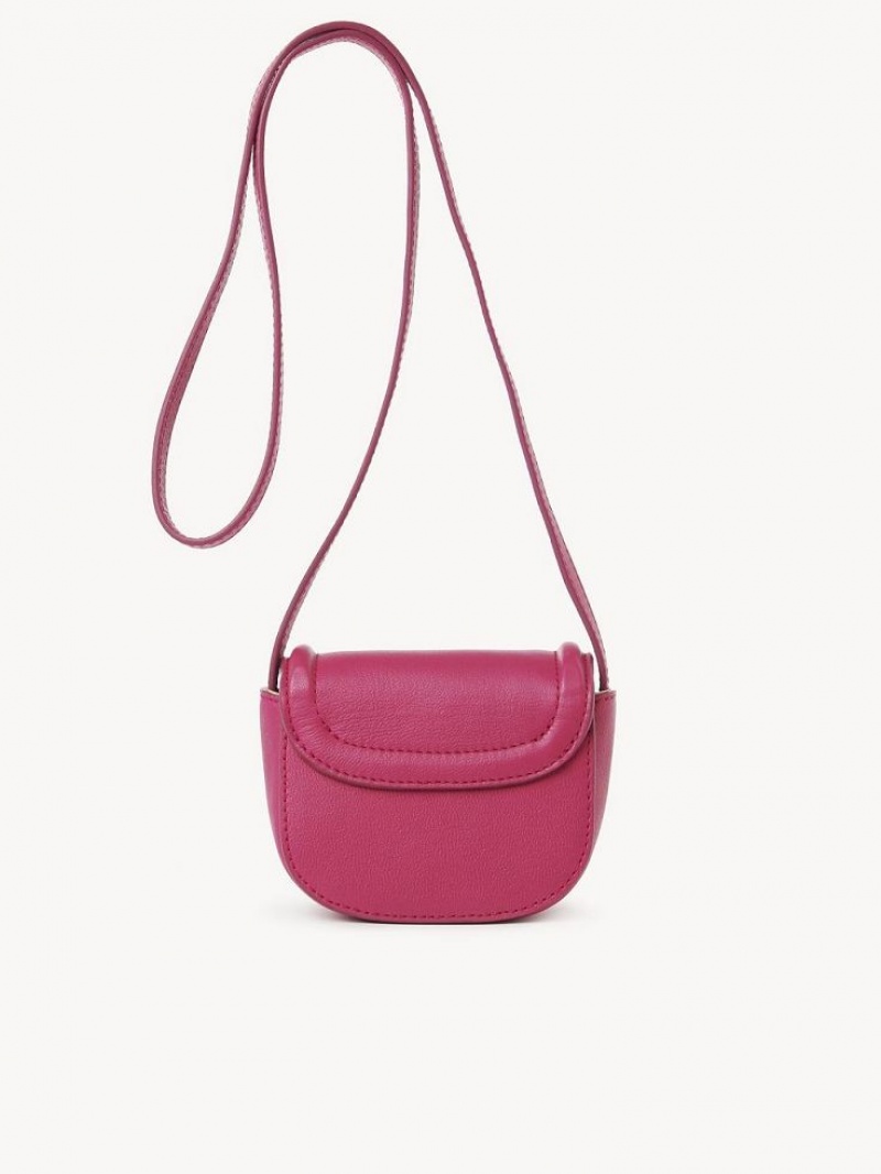 MAGNETIC PINK Chloe Mara Micro Shoulder Bags | CHE-SR14605