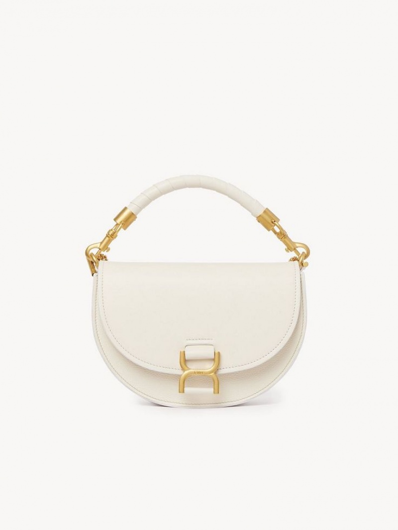 MISTY IVORY Chloe Marcie Chain Flap Crossbody Bags | CHE-SR13619