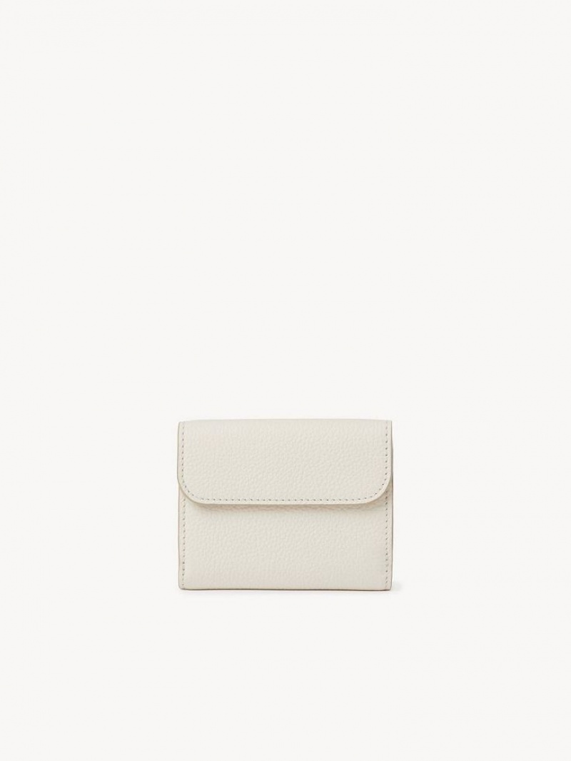 MISTY IVORY Chloe Marcie Small Tri-fold Compact Wallets | CHE-SR14295