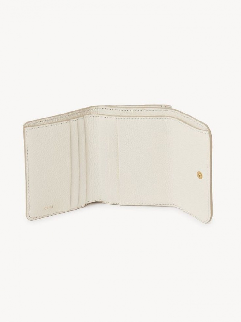 MISTY IVORY Chloe Marcie Small Tri-fold Compact Wallets | CHE-SR14295