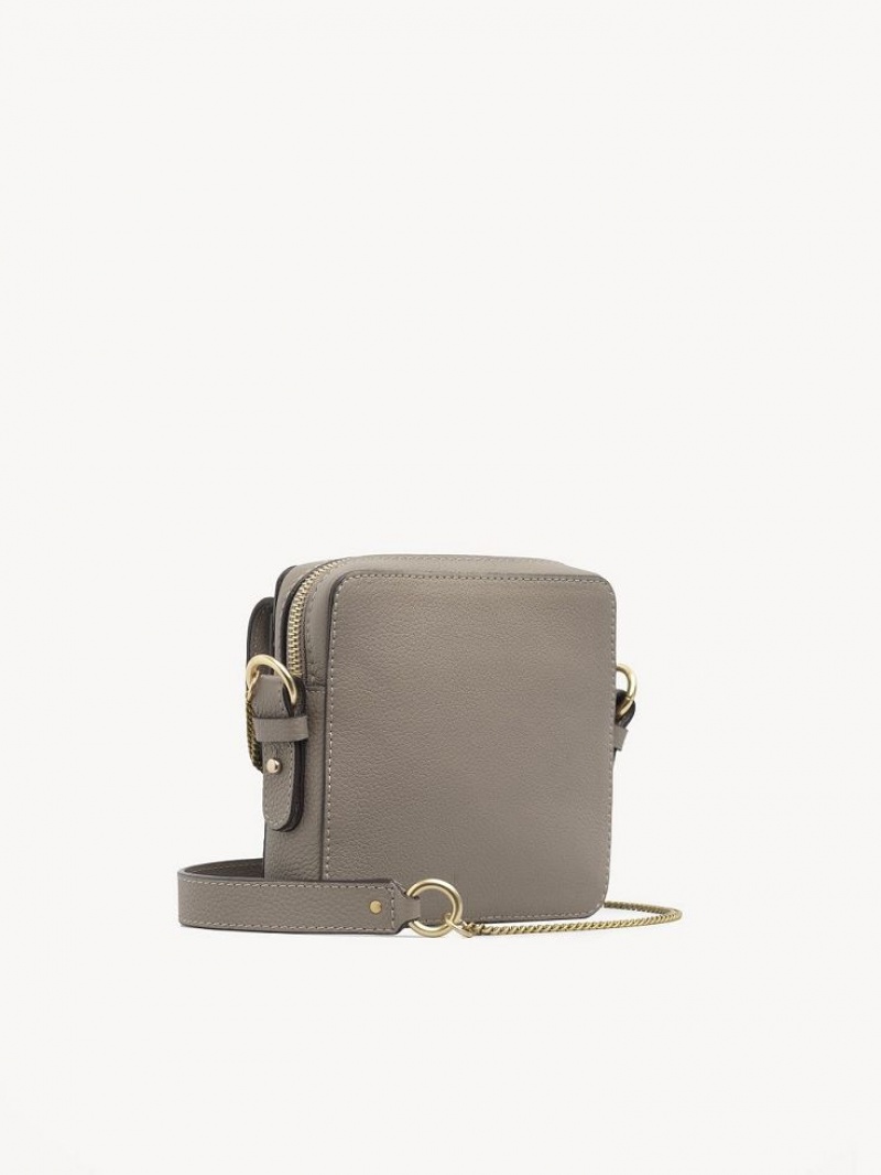 Motty Grey Chloe Joan Camera Shoulder Bags | CHE-SR14629