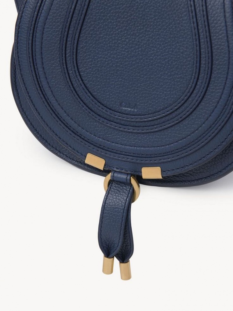 Navy Chloe Marcie Small Crossbody Bags | CHE-SR13571