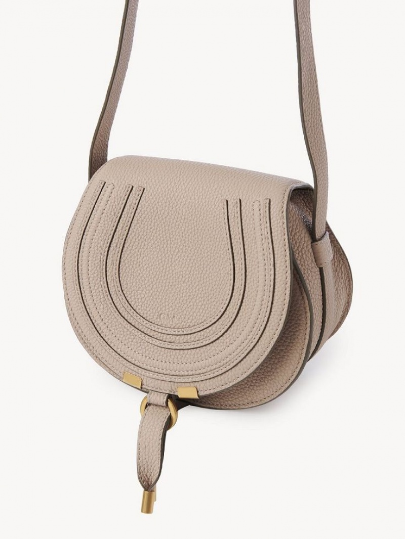 Nomad Beige Chloe Marcie Small Crossbody Bags | CHE-SR13558