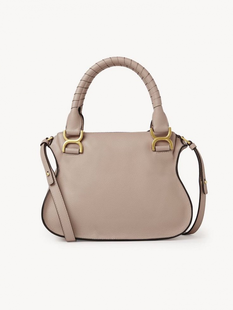 Nomad Beige Chloe Marcie Small Double Carry Crossbody Bags | CHE-SR13621