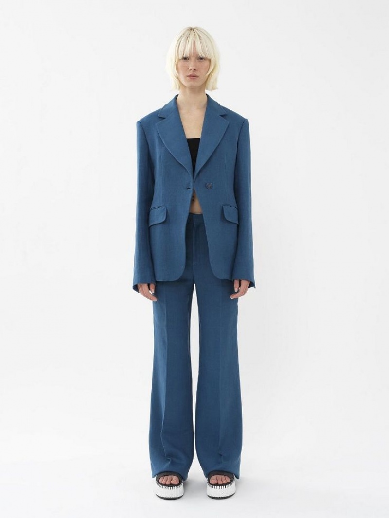 OPAL BLUE Chloe Tailored Jackets | CHE-SR13794