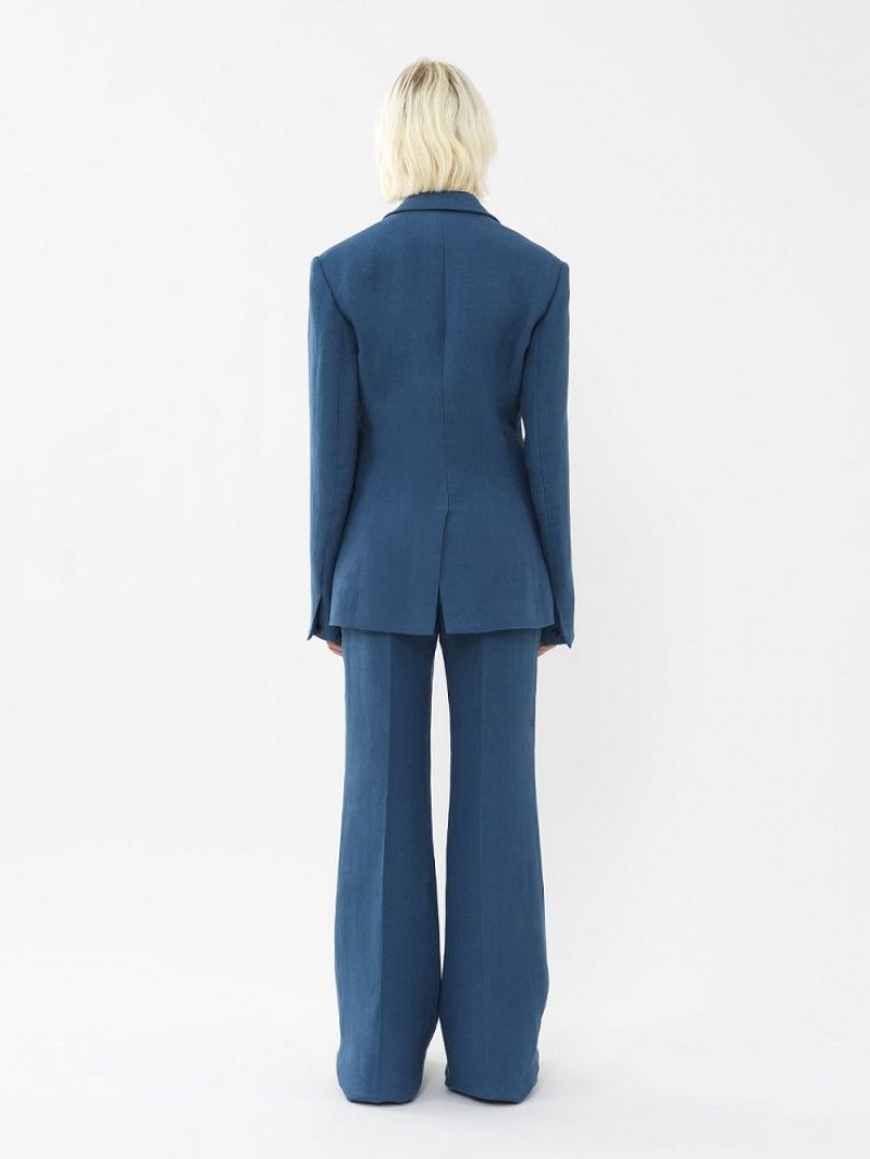 OPAL BLUE Chloe Tailored Jackets | CHE-SR13794