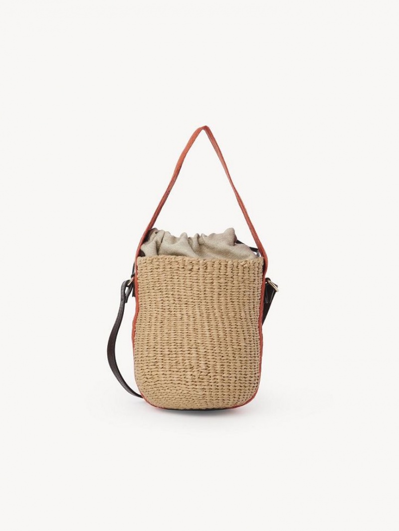 ORANGE - ORANGE 1 Chloe Small Woody Baskets | CHE-SR13645