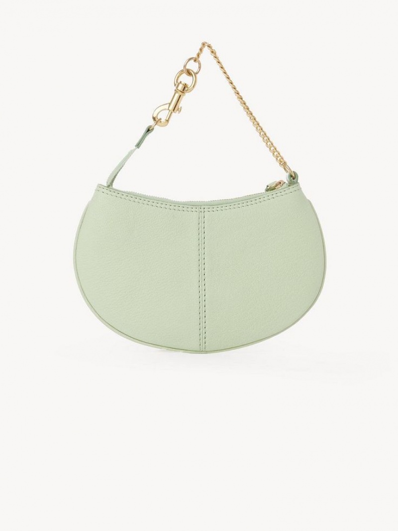 PASTEL GREEN Chloe Hana Clutch Mini Bags | CHE-SR14770