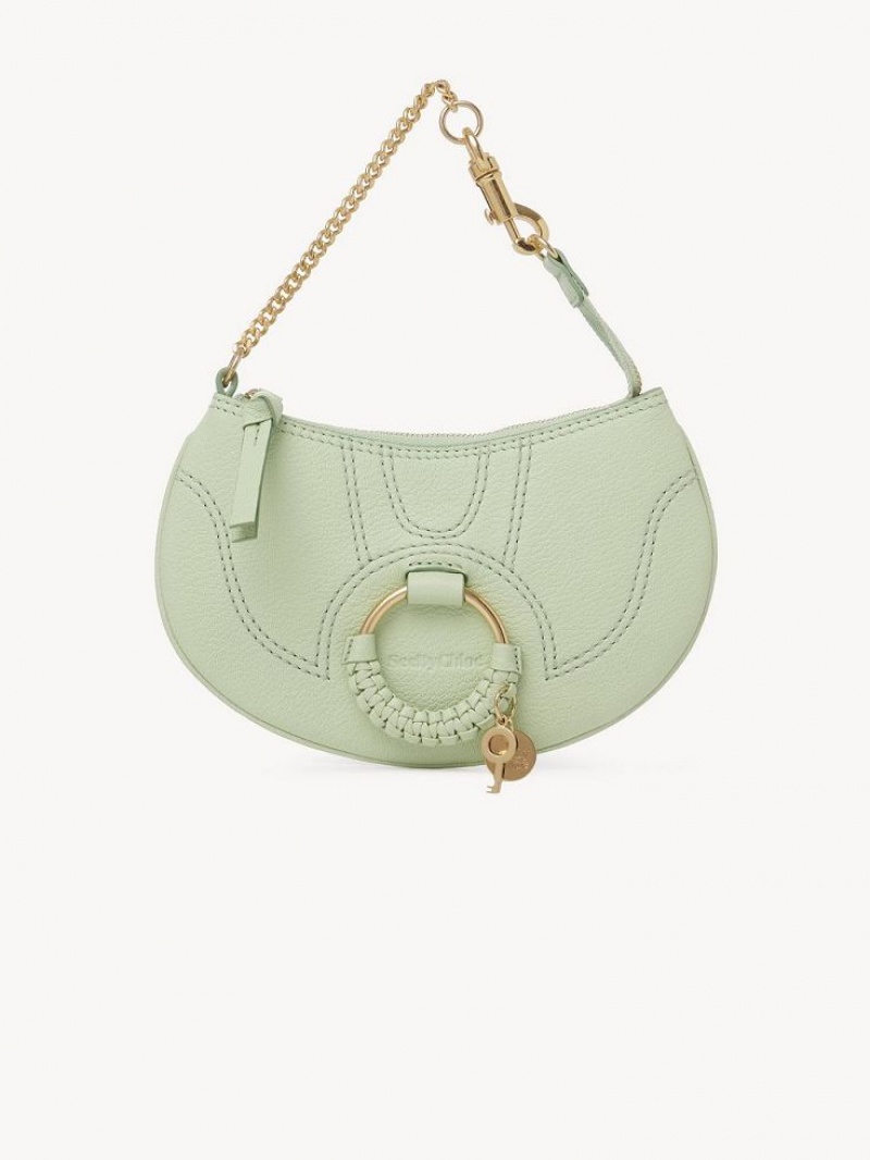 PASTEL GREEN Chloe Hana Clutch Mini Bags | CHE-SR14770