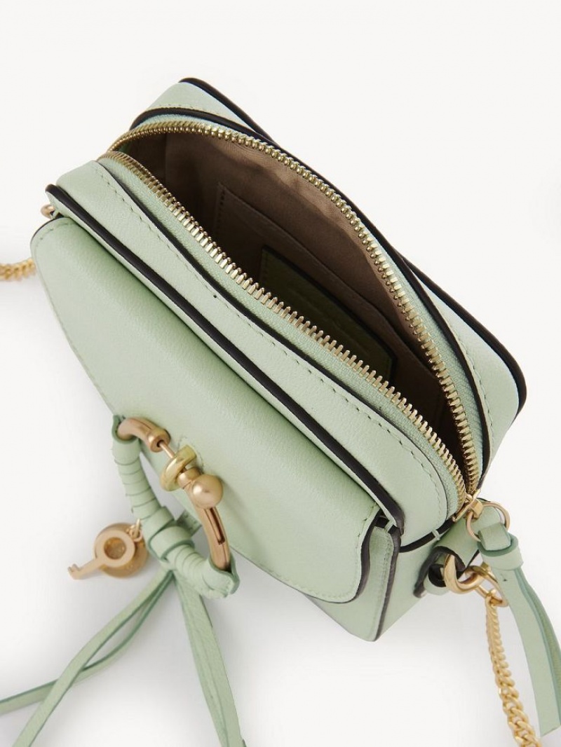 PASTEL GREEN Chloe Joan Camera Mini Bags | CHE-SR14782