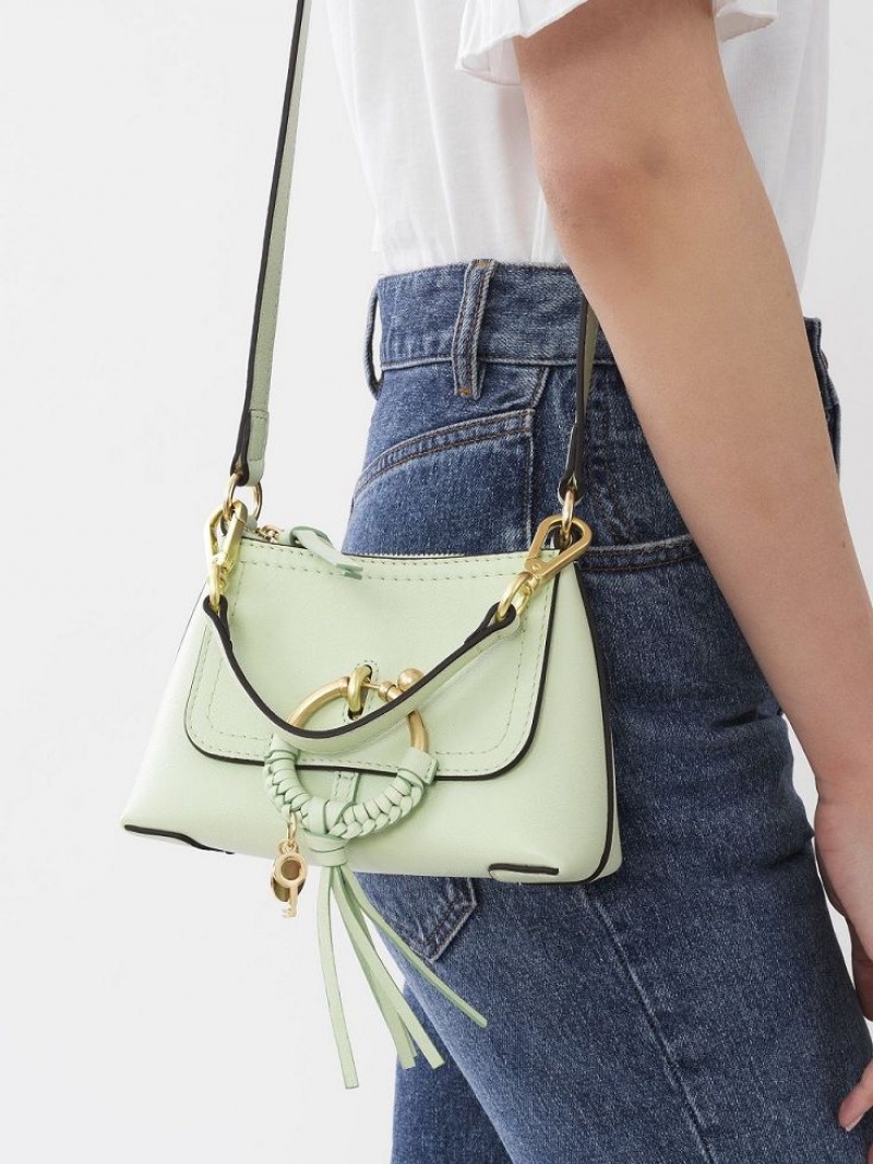 PASTEL GREEN Chloe Joan Mini Shoulder Bags | CHE-SR14687