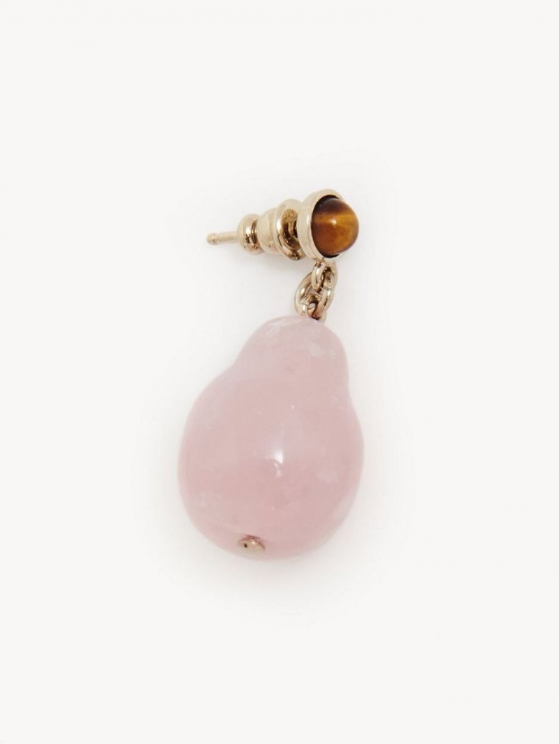 PINK - BROWN 1 Chloe Darcey Earrings | CHE-SR14414