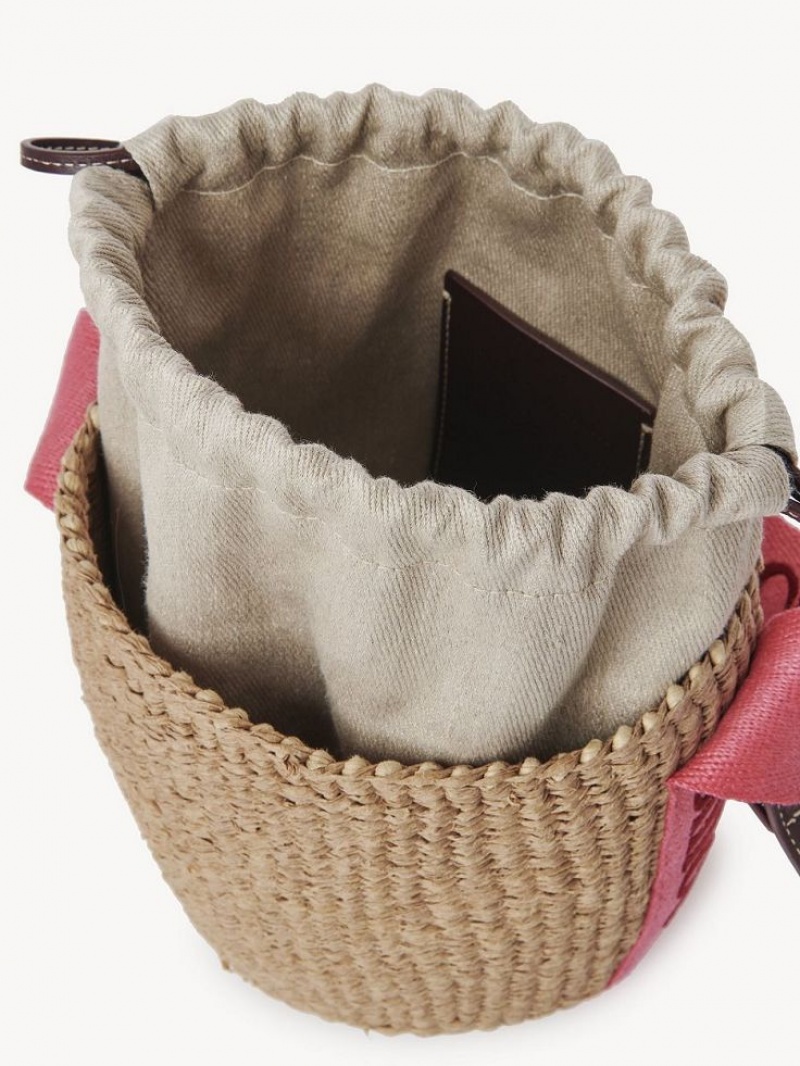 PINK - RED 1 Chloe Small Woody Baskets | CHE-SR13652