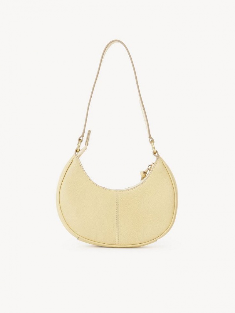 PURE YELLOW Chloe Hana Half Moon Mini Bags | CHE-SR14764