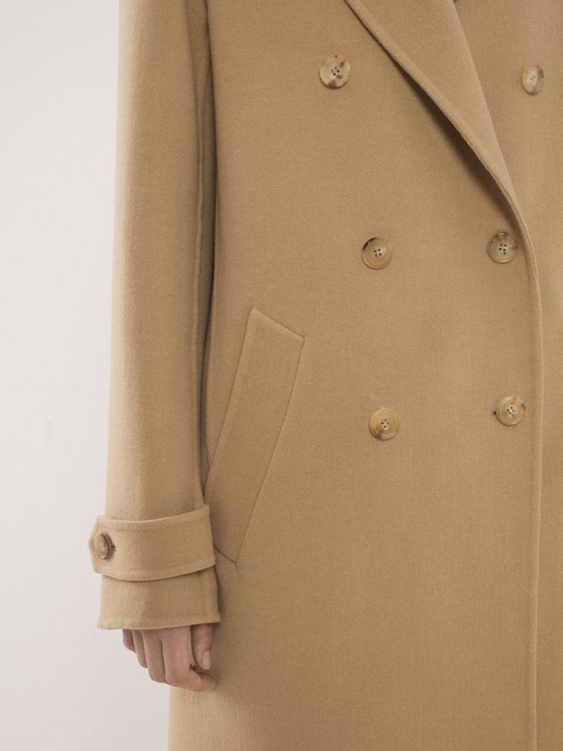 Pearl Beige Chloe Masculine Coats | CHE-SR13817