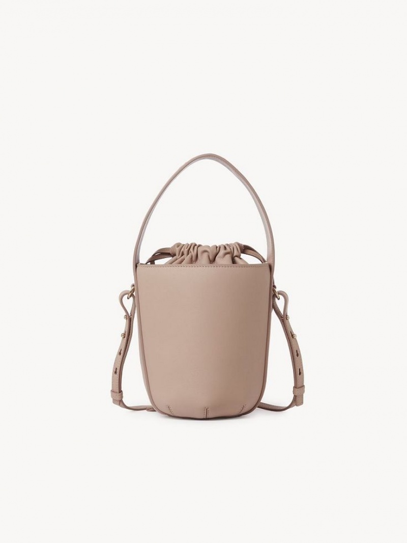 Powder Beige Chloe Sense Bucket Baskets | CHE-SR13647